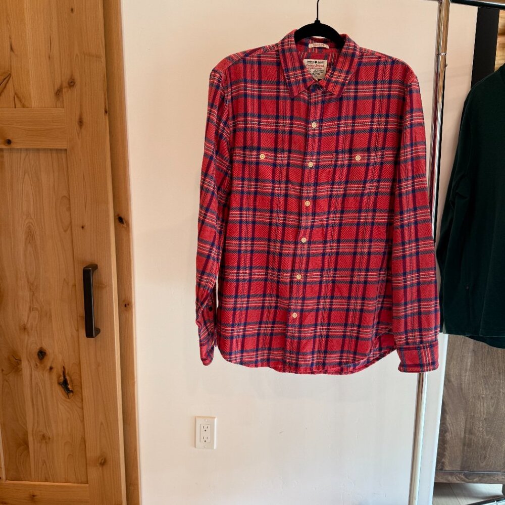 Lucky Brand - Red Flannel Shirt